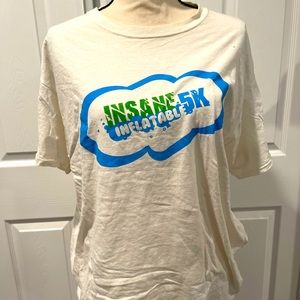 Insane inflatable 5k tee shirt large
